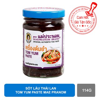 Sốt lẩu thái tom yum paste mae pranom 114g