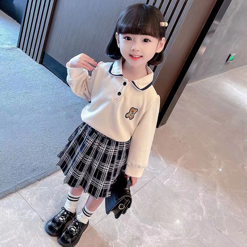 Áo Thun Phong Cách Nhật Hàn Thời Trang Xuân Thu Mới 2022 Cho Bé Gái