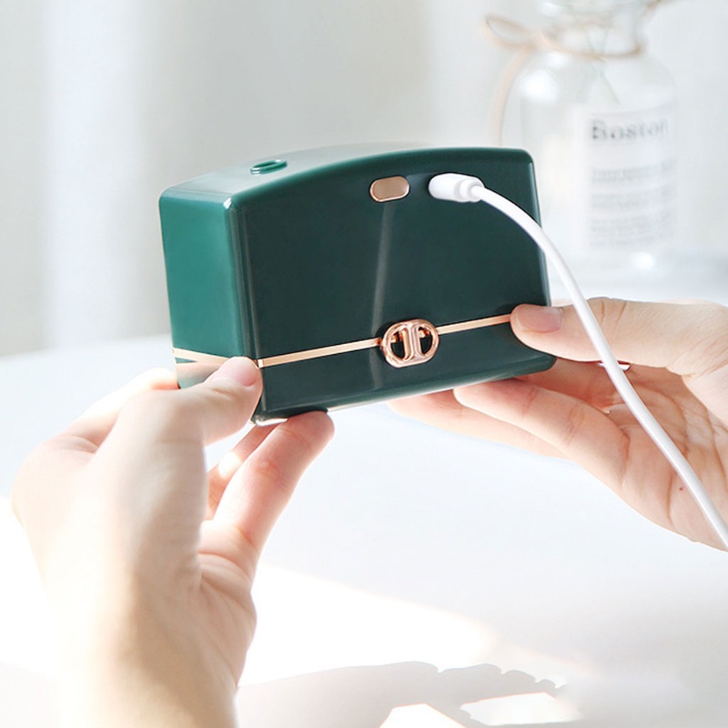 Máy Phun Sương Làm Ẩm Không Khí Hình Radio Cổ Điển Sức Chứa Lớn Sạc Cổng USB