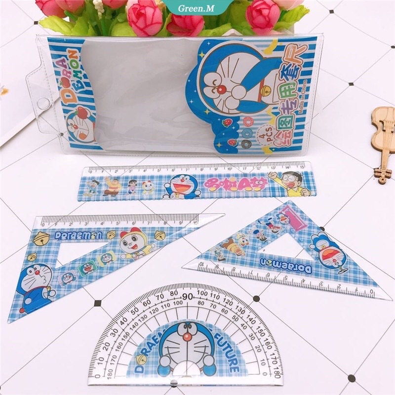 SET 4 THƯỚC HÌNH HỌC