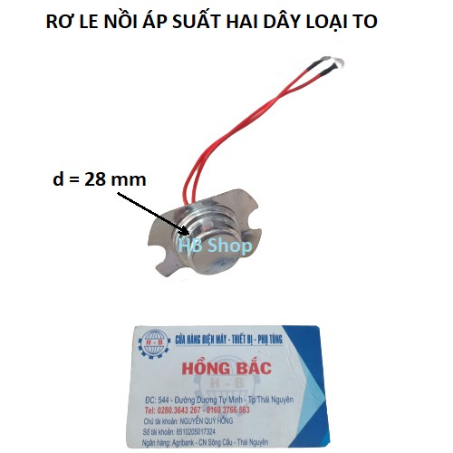 01 Rơ le nồi áp suất, nồi đa năng - Loại 2 dây to