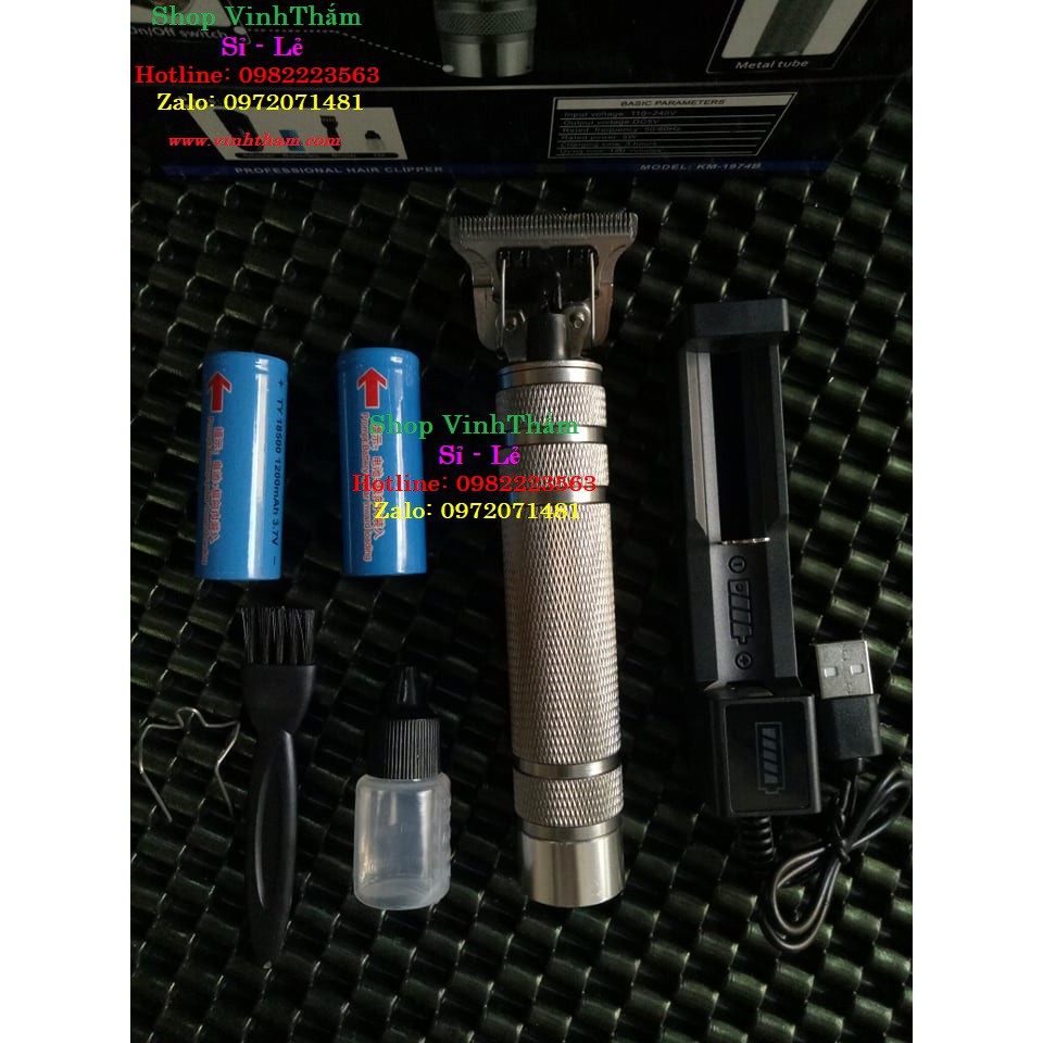 tông đơ chấn viền tạo kiểu kemei Km1974B
