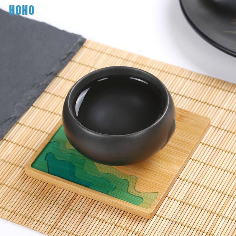 Đế Lót Ly Bằng Nhựa Resin Gỗ Handmade Diy