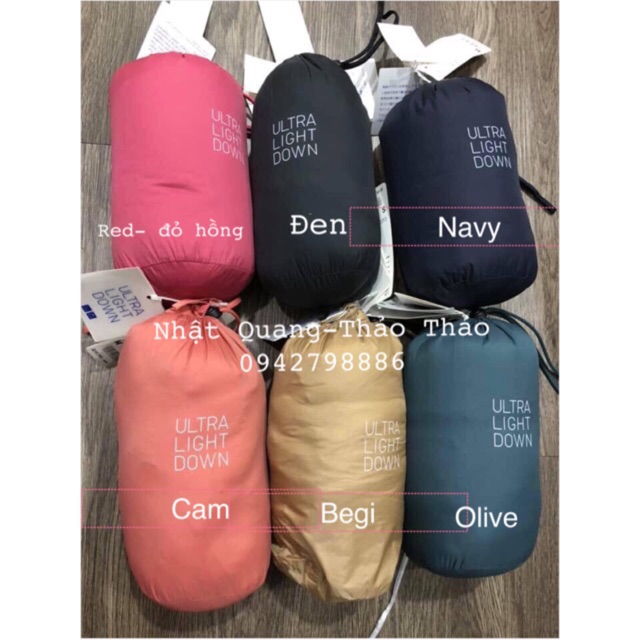 Áo lông vũ nữ uniqlo nhật auth