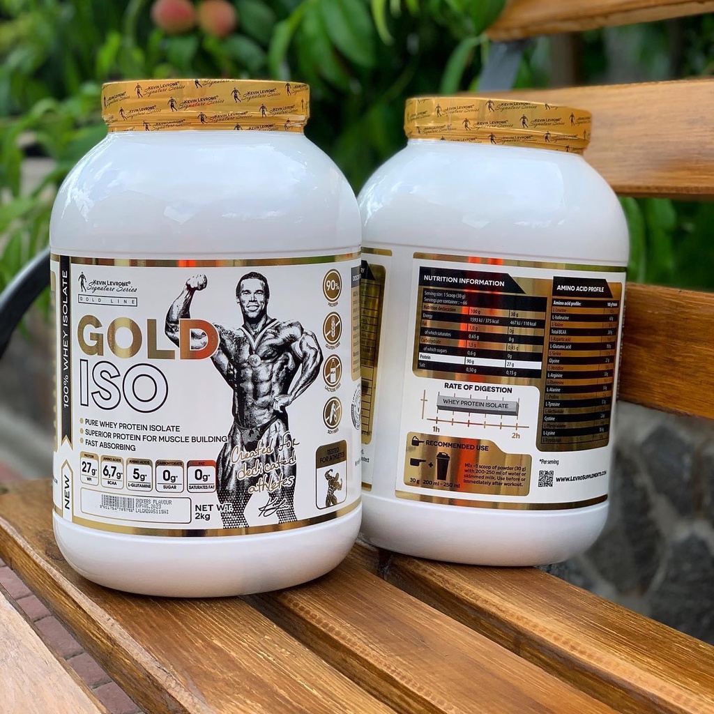 LEVRONE GOLD ISO - BỔ SUNG PROTEIN CAO - KHÔNG ĐƯỜNG - KHÔNG FAT - HỖ TRỢ TĂNG CƠ NHANH - HÀNG CHÍNH HÃNG