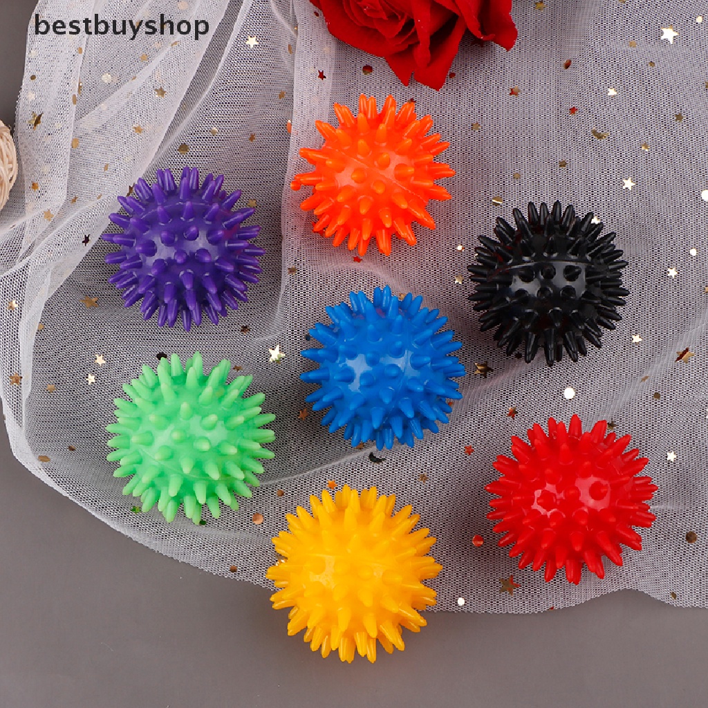 Quả Bóng Cứng Gai Mát Xa Toàn Thân Kích Thước 6cm Hỗ Trợ Luyện Tập Thể Hình