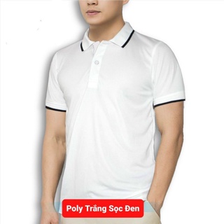áo thun poly mè sọc