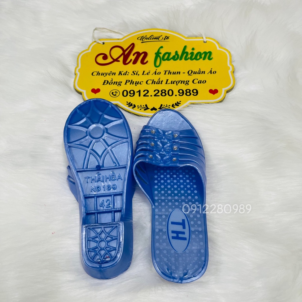 Dép nhựa TH bền đẹp chắc chắn cho nữ_ Giao màu ngẫu nhiên