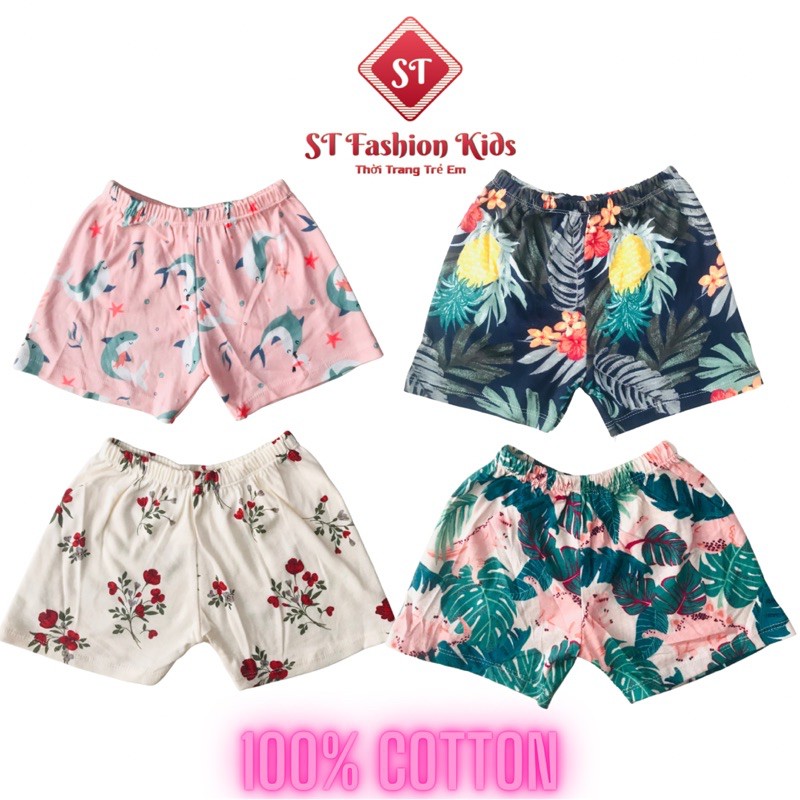 Quần Chục Đùi Cho Bé❤️100% Cotton Co Giãn 4 Chiều❤️Chiếc Quần Vạn Năng Cho Mùa Hè