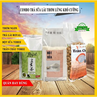 Combo Trà Sữa Lài Royal Tea - Nguyên Liệu Pha Trà Sữa Hảo Hạng