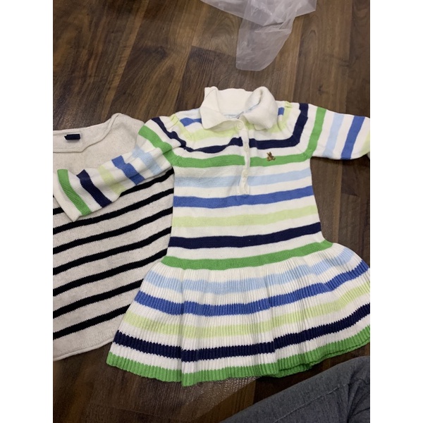 Set áo và váy len GAP 6-12m