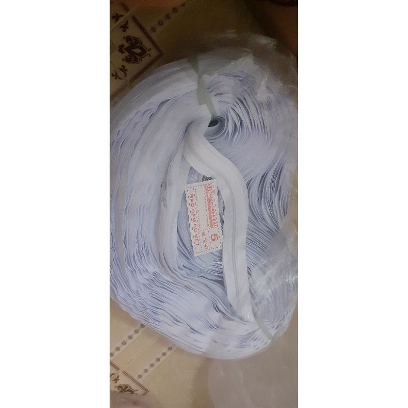 Dây kéo bán mét răng 5