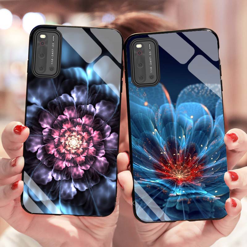Ốp Vivo V19, V20SE, V23SE Lưng Kính Cường Lực Mới Nhất