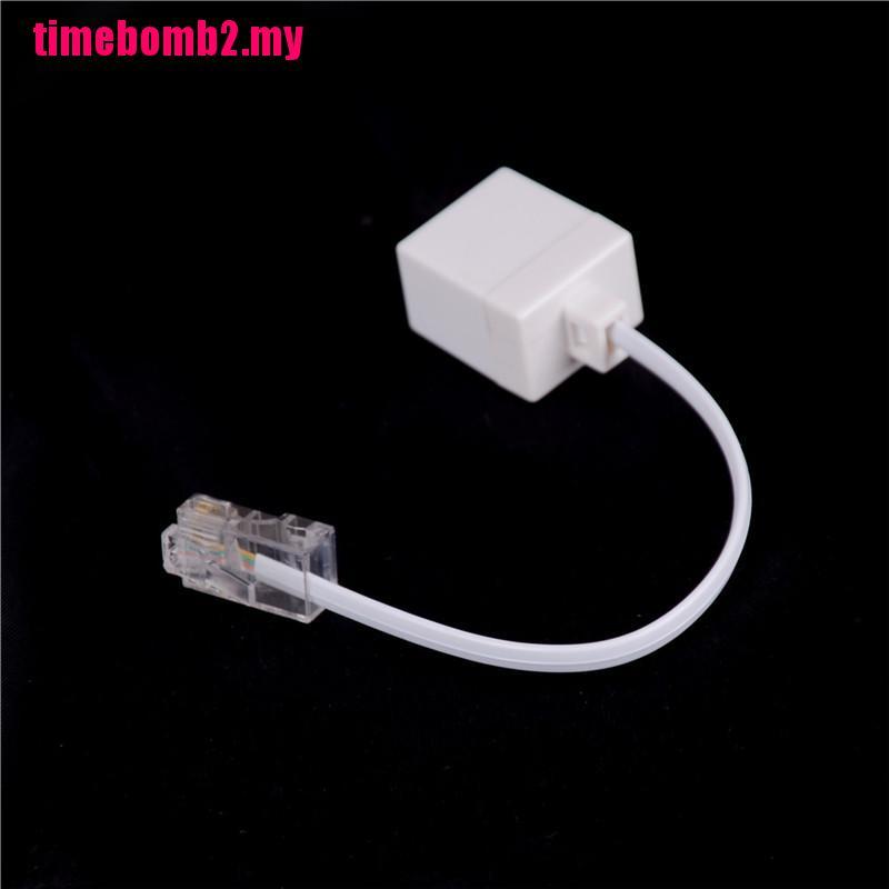 Cáp Chuyển Đổi Hlh Rj11 6p4c Female Sang Ethernet Rj45 8p8c Male F / M Điện Thoại