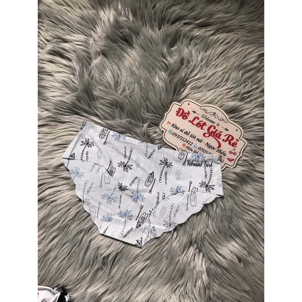 Combo 3 quần su viền sóng vibrant gril họa tiết xinh xắn - INBOX SHOP LỰA MẪU