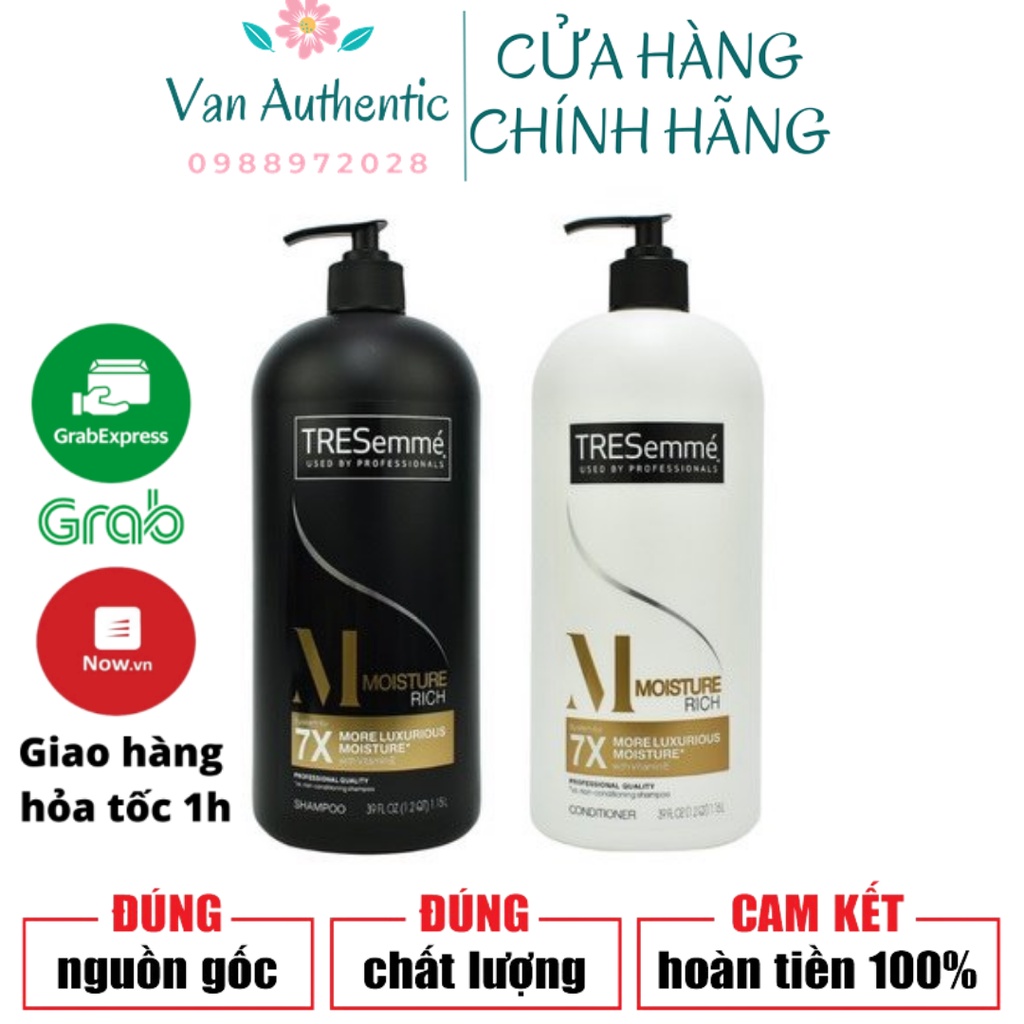 Bộ đôi dầu gội &amp; dầu xả Tresemmé Nhập Khẩu Mỹ ( 1.15 lít / chai )