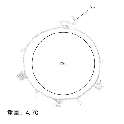 Vòng cổ hình bướm đơn giản thời trang Hàn Quốc - Pk45