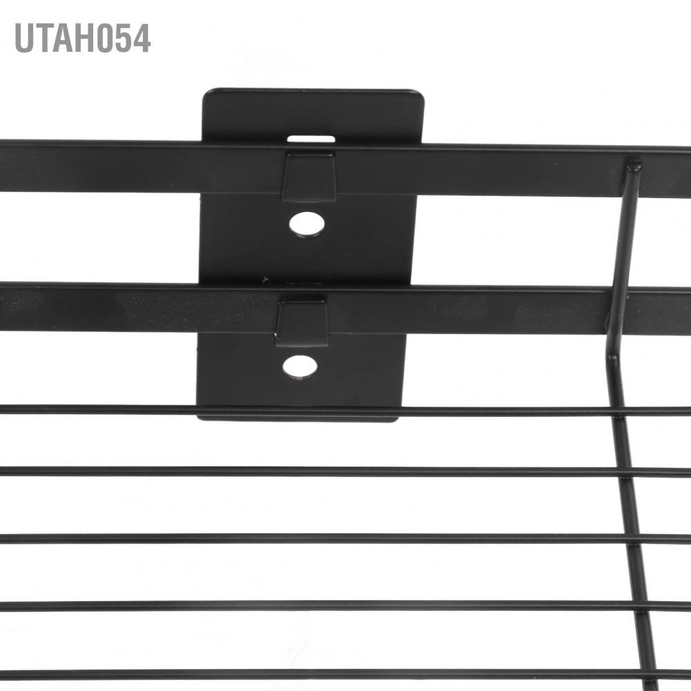 Kệ Sắt Gắn Tường Đựng Lọ Gia Vị Tiện Dụng Cho Nhà Bếp