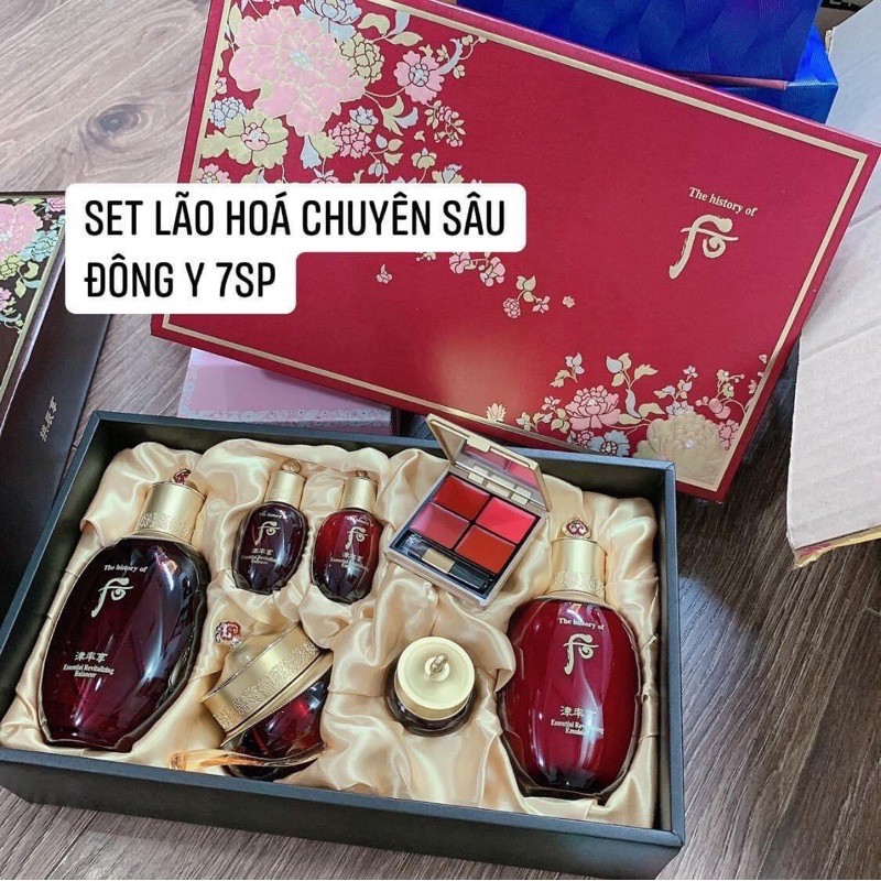 set dưỡng whoo đỏ chống lão hoá ( inb shop để nhận mẫu theo tháng)