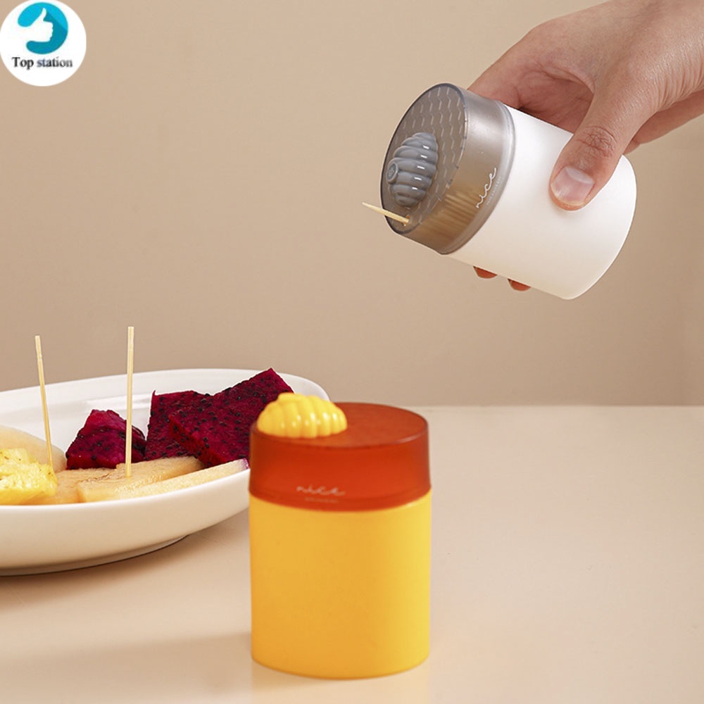 Hộp Nhựa Đựng Tăm Xỉa Răng Hình Con Ong Sáng Tạo