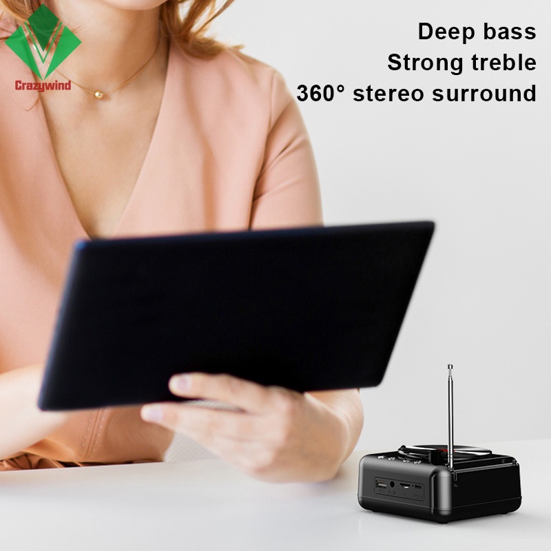 Máy Nghe Nhạc Đĩa Than Vinyl Cổ Điển Di Động Kèm Loa Dùng Làm Quà Tặng Giáng Sinh