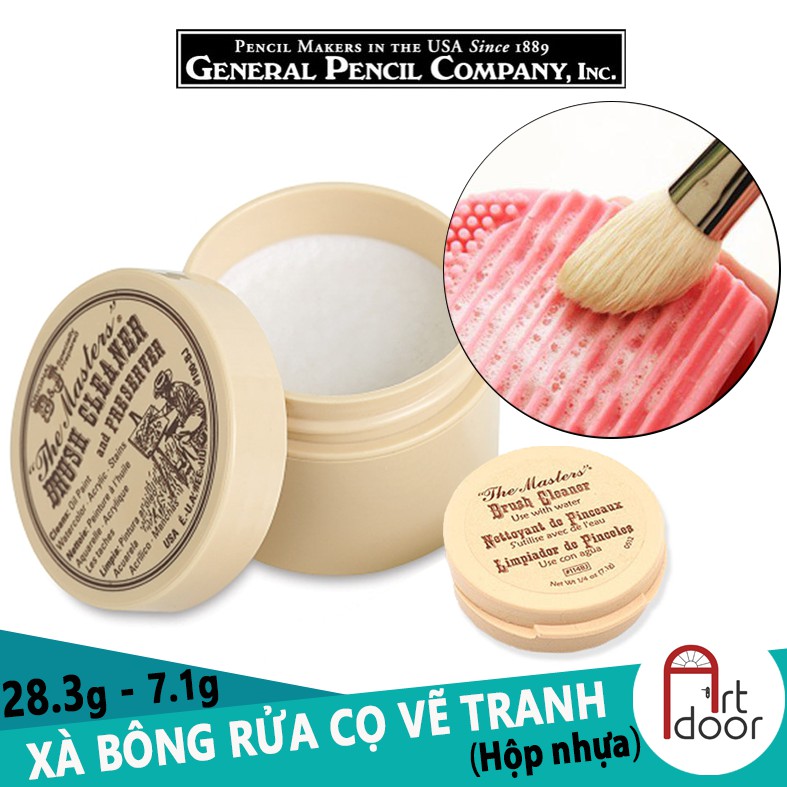 [ARTDOOR] Xà bông rửa cọ vẽ tranh THE MASTERS Brush