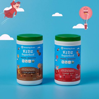 Bột dinh dưỡng hữu cơ Amazing Grass cho bé 285g