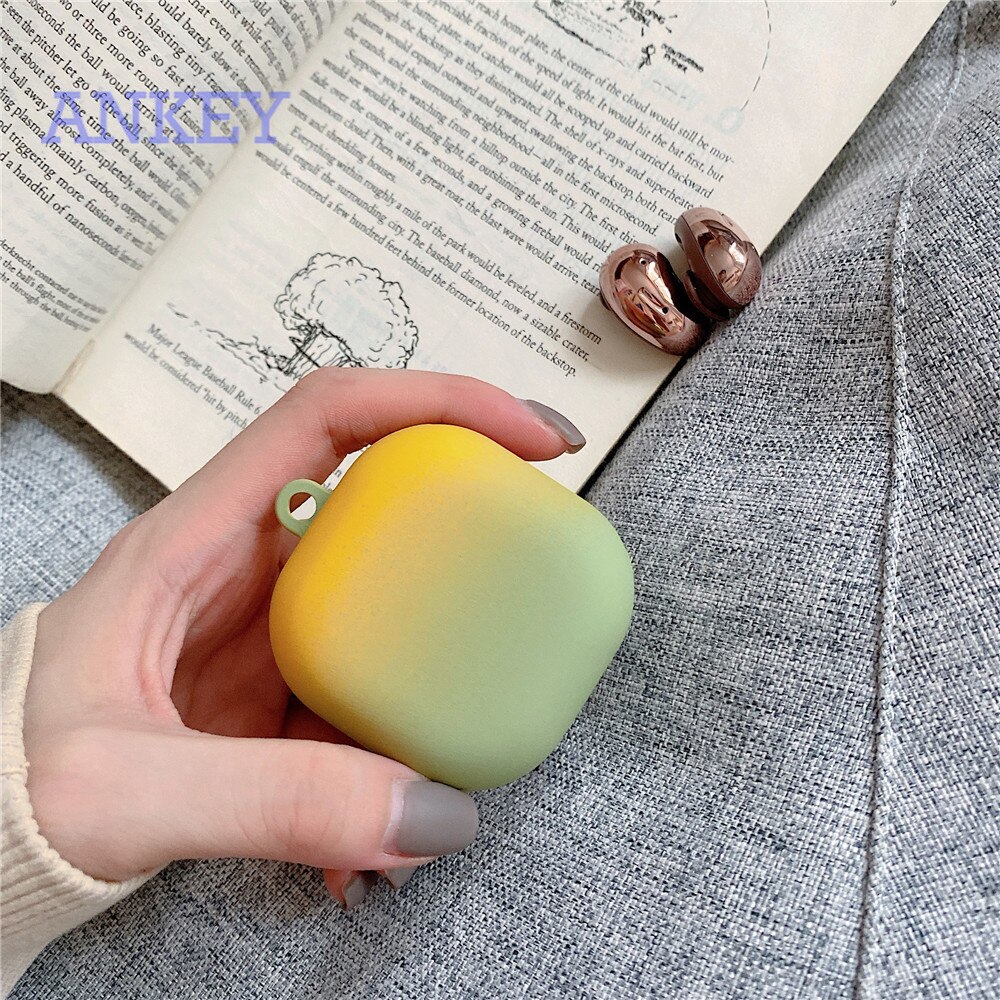 Case for Samsung Galaxy Buds Live / Buds Pro / Buds2 Vỏ Bảo Vệ Hộp Sạc Tai Nghe Bằng PC Cứng Màu Gradient Thời Trang Cho Samsung Galaxy Buds Live/ Buds Pro/ Buds 2