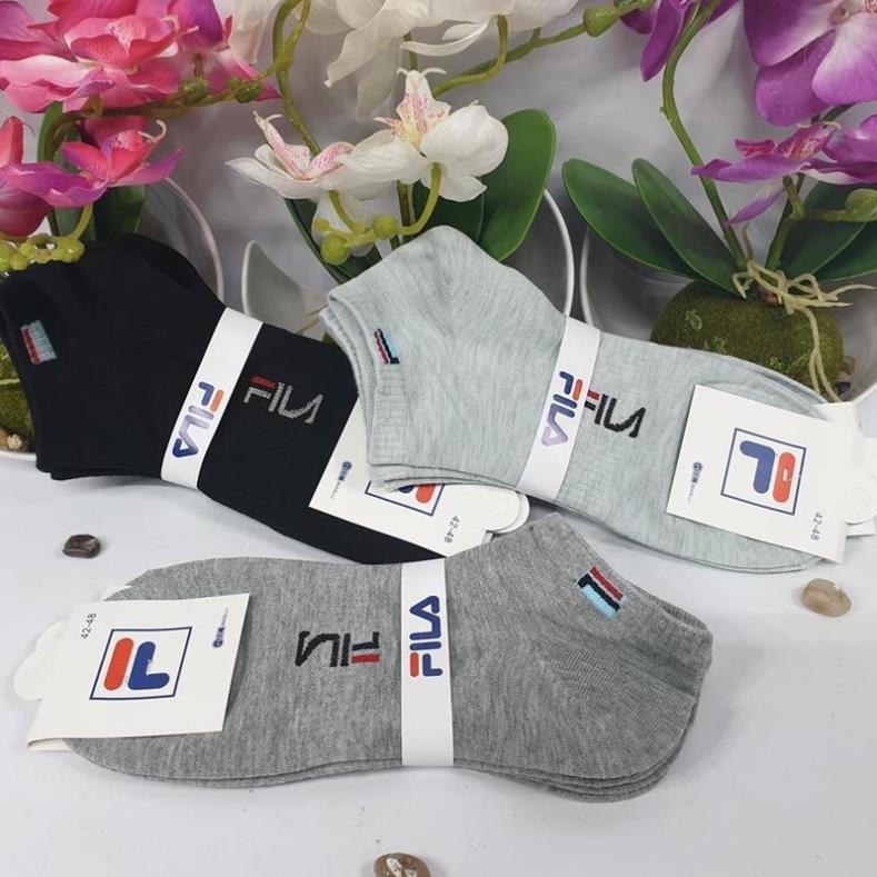 Tất nam nữ cổ ngắn thể thao Cradin thời trang cao cấp FYLA xuất khẩu