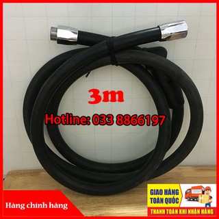 Dây bơm xăng dầu phi 27 kèm khớp nối 2 đầu dây
