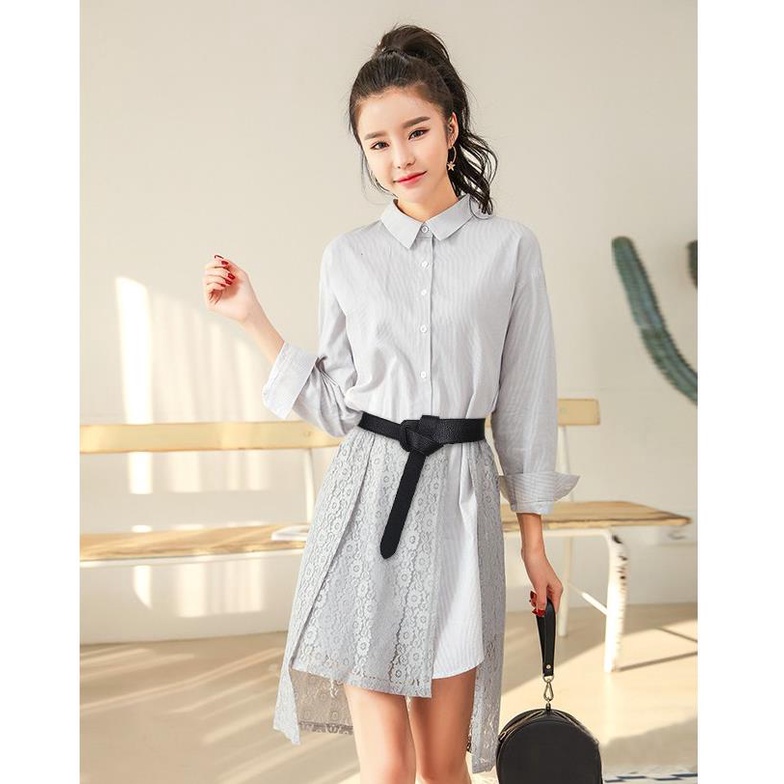 Thắt Lưng Da PU Màu Đỏ Bản Rộng Thiết Kế Thắt Nút Đơn Giản Thời Trang Cho Nữ