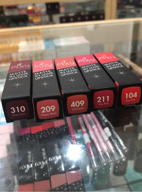 (hàng Mới Về) Son Lì Pixy Thiết Kế Hình Trái Tim Xinh Xắn | BigBuy360 - bigbuy360.vn