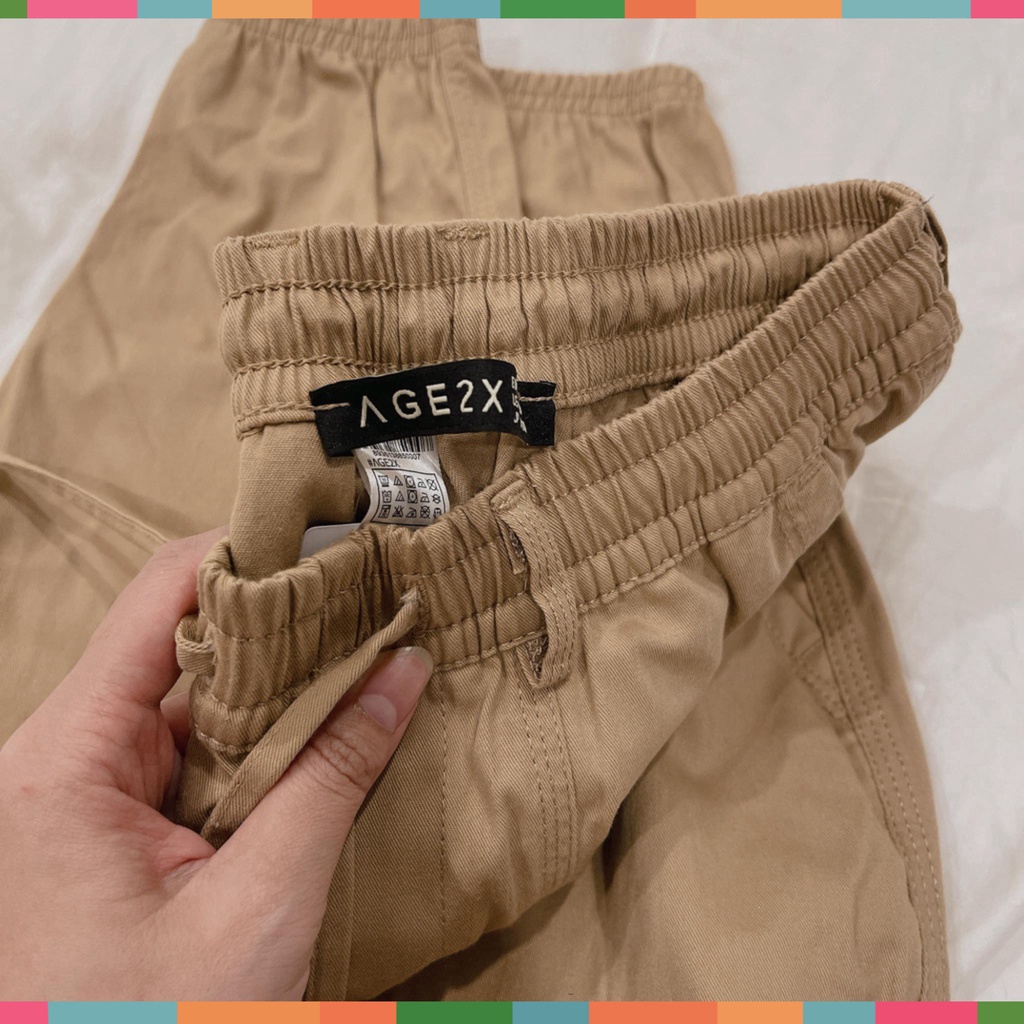 QUẦN JOGGER KAKI NỮ (CARGO PANT) #AGE2X phong cách năng động trẻ trung cho mọi cô gái