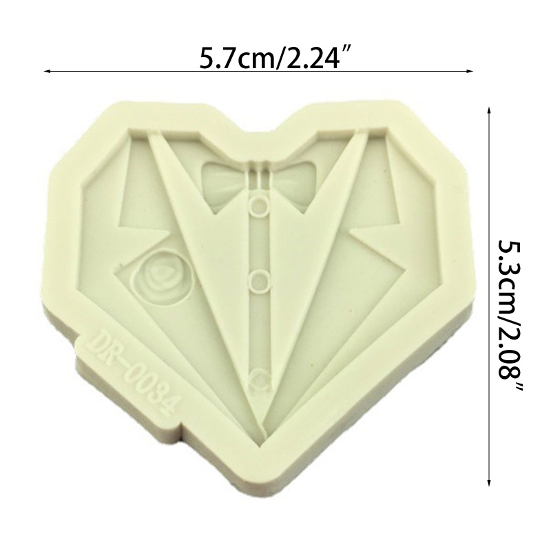 Khuôn Silicone Làm Bánh Hình Áo Sơ Mi 3D Độc Đáo