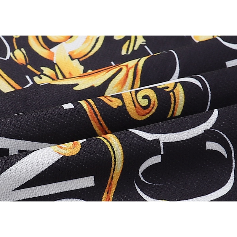 Áo Thun POLO Tay Ngắn In LOGO Versace Cá Tính