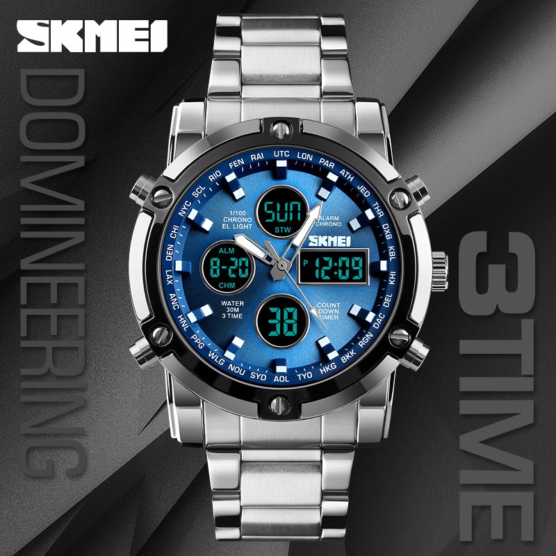 Đồng hồ SKMEI thạch anh kháng nước cho nam