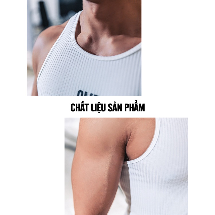 Áo 3 lỗ nam body, tập thể thao, gym, chất thun gân mặc cực mát cực thích