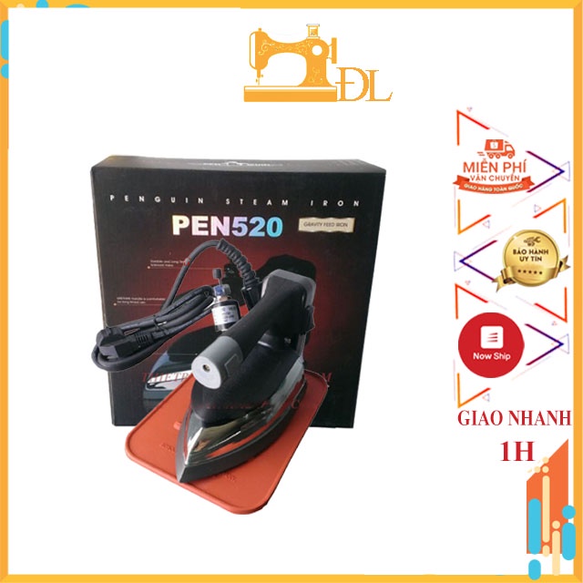 Bàn ủi hơi nước công nghiệp Korea Pelican Pen 520