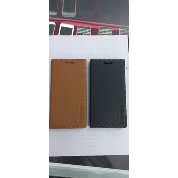 bao da gập blackberry motion (đen và nâu)