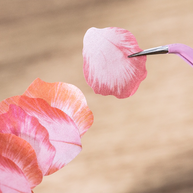 Flowertree 1 Cuộn Băng Keo Washi Hình Cánh Hoa Dùng Trang Trí Nhật Ký, Sổ Tay