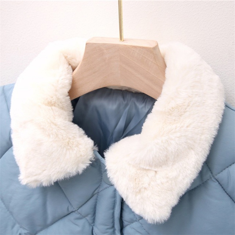 BEAR LEADER Áo Khoác Cotton Dày Dặn Giữ Ấm Thời Trang Thu Đông Hàn Quốc Cho Bé