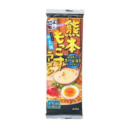 Mì Ramen Nhật Bản cao cấp, không chiên, có nước xốt, Kurume Hotomeki Kumamoto 123g