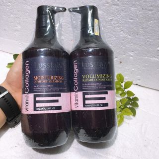 Cặp Gội Xả Tóc Lustaly Siêu Mượt 800mlx2