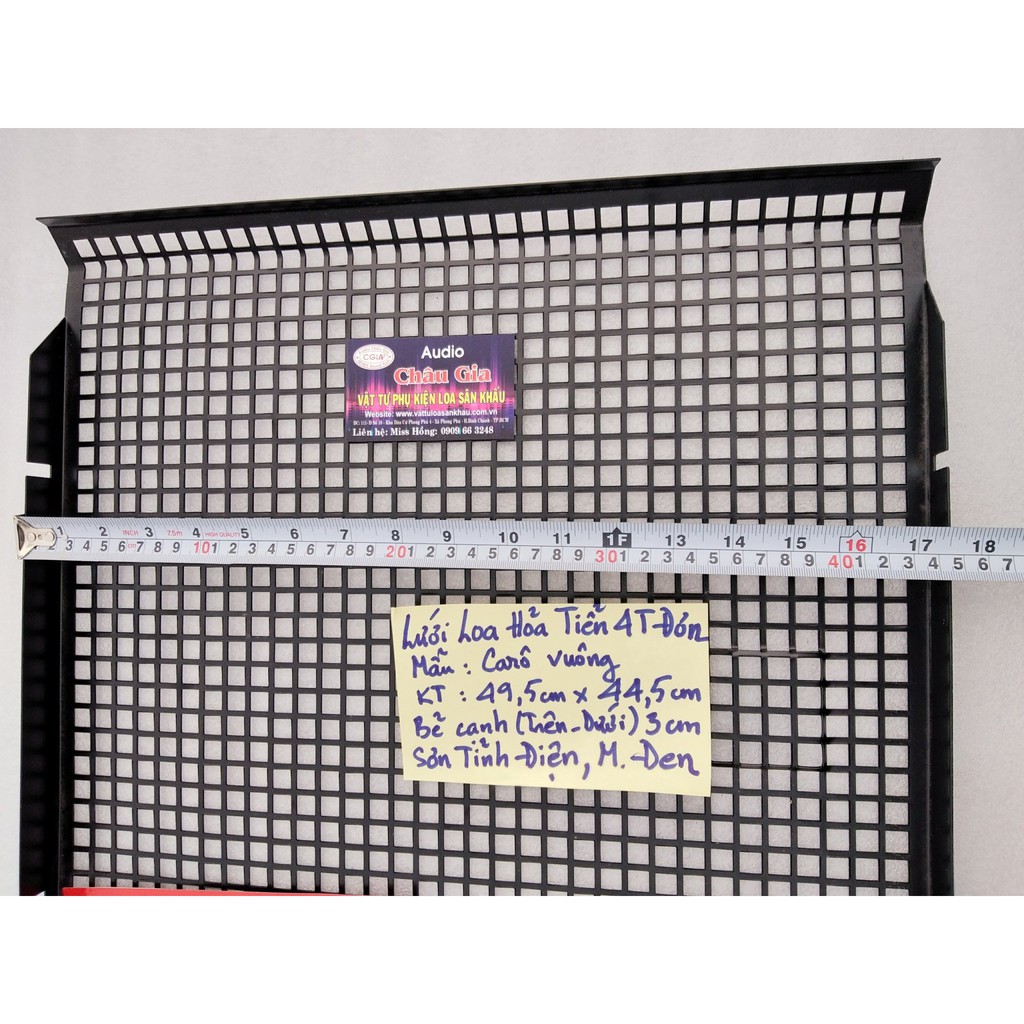 Lưới loa 4 tấc đơn 2 tấm Audio Châu Gia