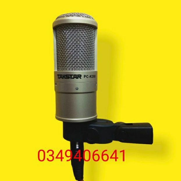 Micro thu âm Takstar PC-K200, mic thu âm pc k200 chính hãng