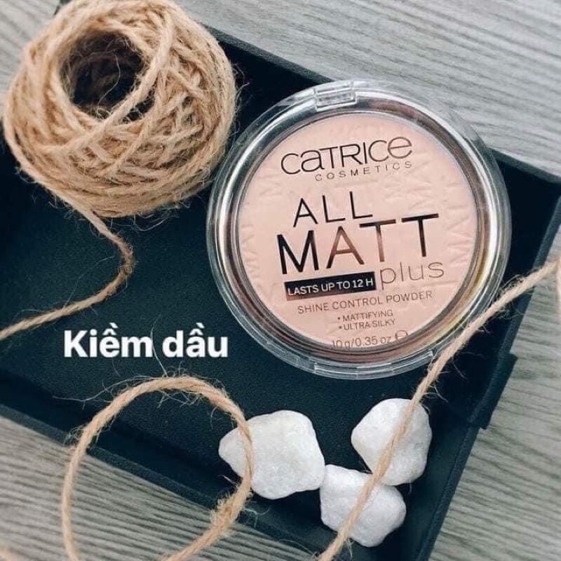 Phấn phủ siêu mịn Catrice All Matt kiềm dầu - Chính hãng