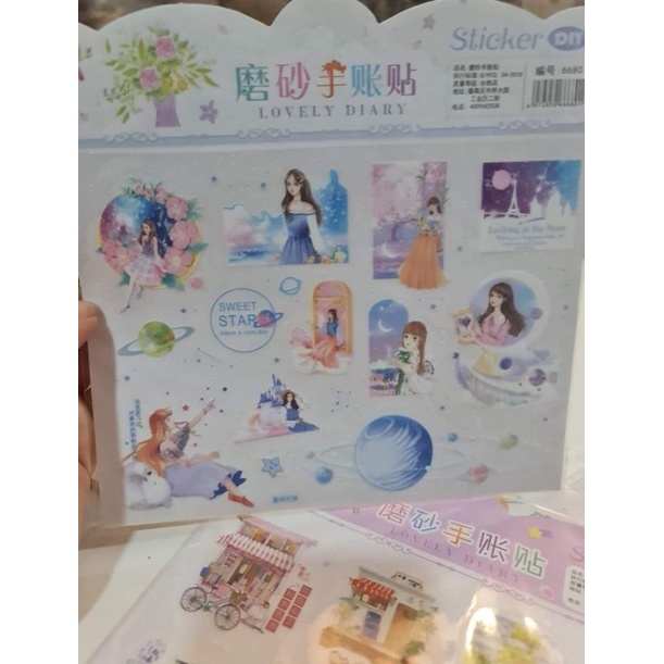 StIcker khổ lớn 19x 15cm mã 6680