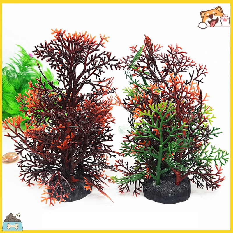 Cỏ San Hô Nhân Tạo Trang Trí Bể Cá