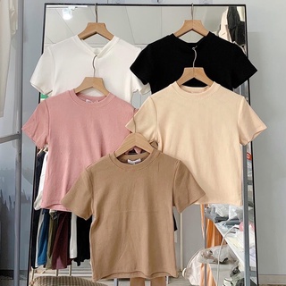 ÁO THUN CROPTOP ÔM GÂN BODY