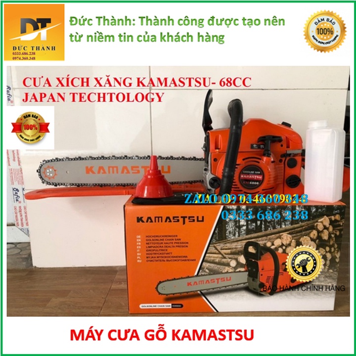Máy cưa xích kamastsu 68CC